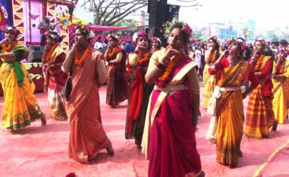 লক্ষ্মীপুরে বসন্ত উৎসব