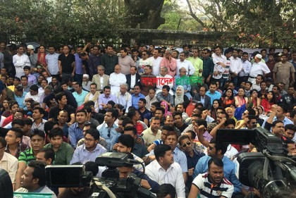 খালেদার মুক্তির দাবিতে অনশনে বিএনপি
