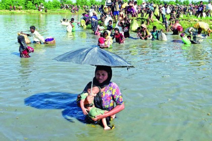 বাংলাদেশে আরও ২৮৩ রোহিঙ্গার অনুপ্রবেশ
