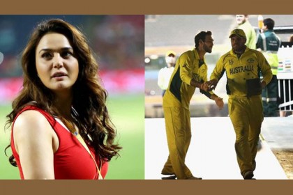 প্রীতিকে চিন্তায় ফেলে দিলেন অজি ক্রিকেটার