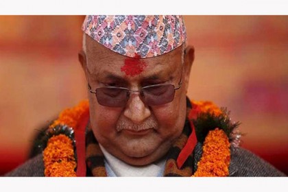 নেপালের প্রধানমন্ত্রী হিসেবে শপথ নিলেন অলি