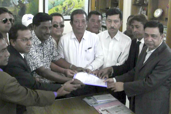 রাঙামাটিতে বিএনপির স্মারকলিপি প্রদান
