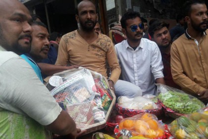 খালেদার জন্য নাস্তা নিয়ে কারাফটকে গয়েশ্বরের অনুসারীরা