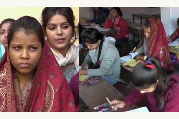 রাতে বিয়ের পিঁড়িতে, সকালে পরীক্ষার হলে তরুণী