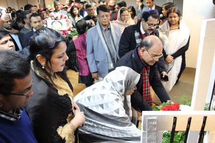 যুক্তরাষ্ট্রে গভীর শ্রদ্ধায় ভাষা শহীদদের স্মরণ

