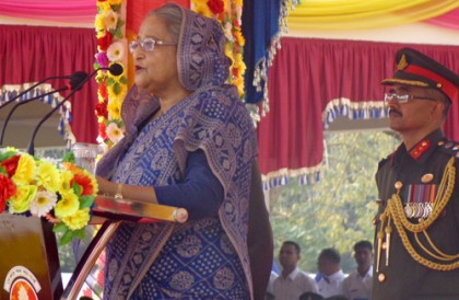 'সুখী সমৃদ্ধ বাংলাদেশ বিনির্মাণে সেনাবাহিনীকে গুরুত্বপূর্ণ অবদান রাখতে হবে'