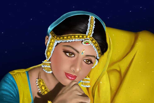 মৃত্যুর আগে টানা ১০ ঘণ্টা ছবি আঁকছিলেন শ্রীদেবী