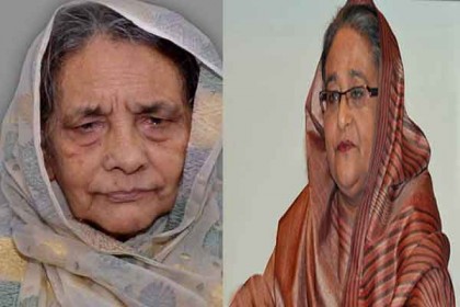 ওবায়দুল কাদেরের মায়ের মৃত্যুতে প্রধানমন্ত্রীর শোক