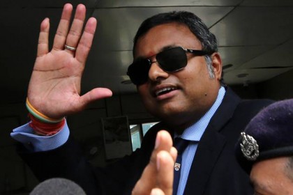 ভারতের সাবেক অর্থমন্ত্রীর ছেলে কার্তি চিদাম্বরম আটক
