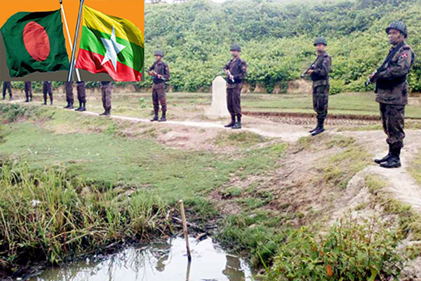 ঘুমধুমে বিজিপি-বিজিবির পতাকা বৈঠক