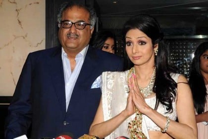 শ্রীদেবীকে নিয়ে আবেগঘন পোস্ট বনি কাপুরের