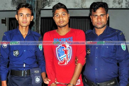 বিস্কুটের প্রলোভনে শিশুকে ধর্ষণ, যুবক গ্রেফতার
