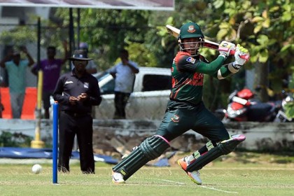 প্রস্তুতি ম্যাচে বড় জয় টাইগারদের
