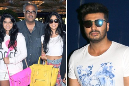 রক্তের টানে 'সৎ' দুই বোনের পাশে অর্জুন কাপুর
