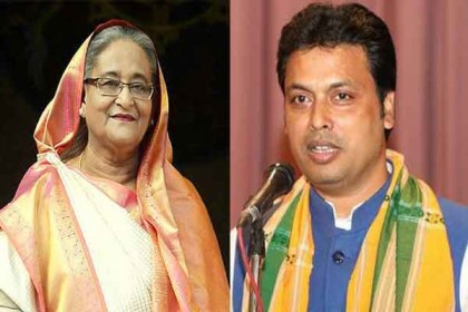 ত্রিপুরার উন্নয়নে বাংলাদেশের সহযোগিতা কামনা