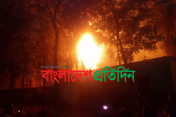 আশুলিয়ায় কার্টনের কারখানায় ভয়াবহ আগুন