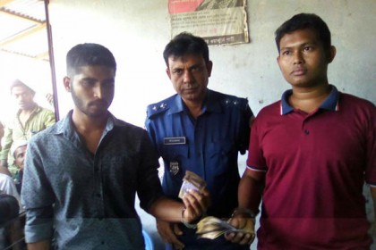 বরিশালে জাল টাকাসহ দুই যুবক আটক 