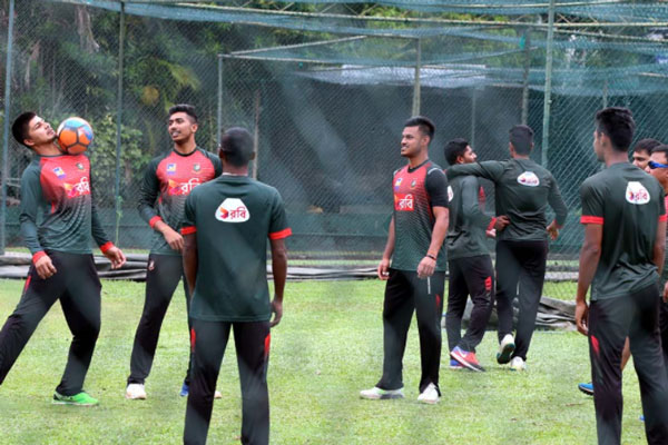 মাঠ নেই, মুশফিকদের অনুশীলন বাতিল