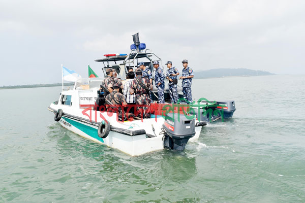 নাফনদে বিজিবি-বিজিপি যৌথ টহল সম্পন্ন