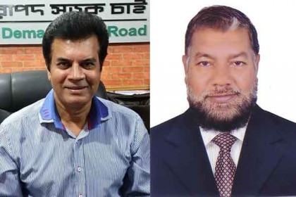 নিসচা'র চেয়ারম্যান ইলিয়াস কাঞ্চন, মহাসচিব সৈয়দ এহসান
