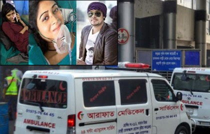 আহত আরও তিনজনকে দেশে ফেরত আনা হয়েছে