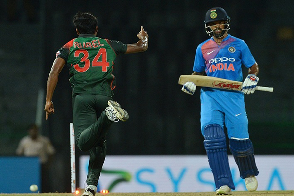 সাকিবের পর ভারতীয় শিবিরে রুবেলের আঘাত