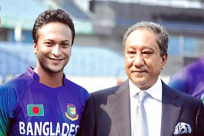 আঙ্গুল ভালো তো চলে এসো শ্রীলঙ্কায়: সাকিবকে পাপন