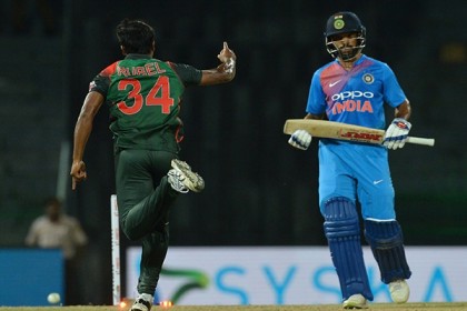 সাকিবের পর ভারতীয় শিবিরে রুবেলের আঘাত