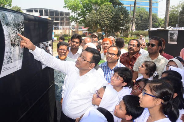 বগুড়ায় ৬ দিনব্যাপী ’৭১ এর গণহত্যার আলোকচিত্র প্রদর্শনী 

