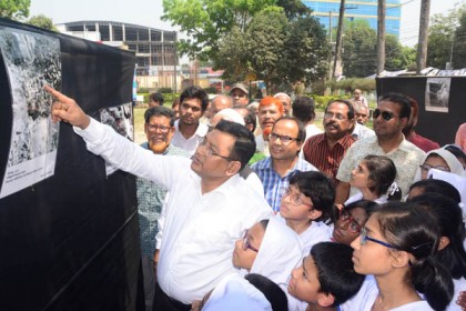 বগুড়ায় ৬ দিনব্যাপী ’৭১ এর গণহত্যার আলোকচিত্র প্রদর্শনী 

