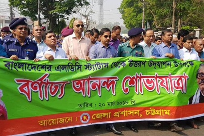 অবিস্মরণীয় মার্চে ‘এলডিসি স্ট্যাটাস’