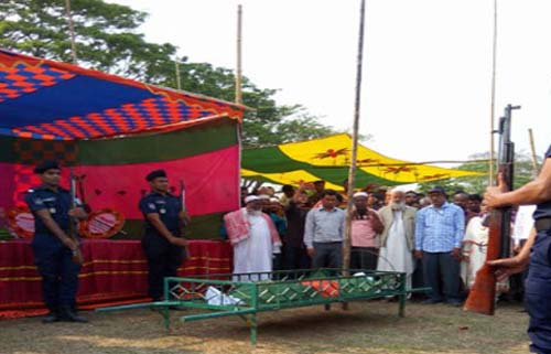 বীর প্রতীক কাকন বিবির দাফন সম্পন্ন 