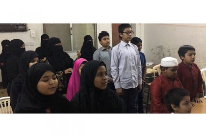 মদীনা বাংলাদেশ স্কুলে স্বাধীনতা দিবস পালিত 