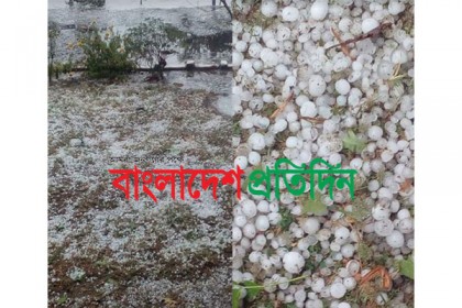 দিনাজপুরে শিলা বৃষ্টিতে নিহত ১