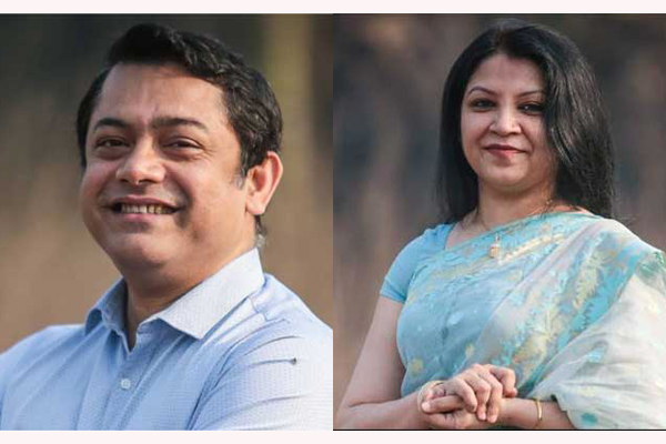 নতুন প্রেসিডেন্ট আলমাস কবীর, সিনিয়র ভাইস প্রেসিডেন্ট ফারহানা


