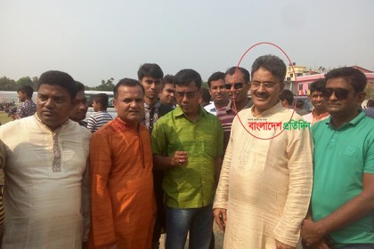 পুলিশ খুঁজে না পেলেও আসামি আ.লীগ নেতা গোলাম ফারুক প্রকাশ্যে
