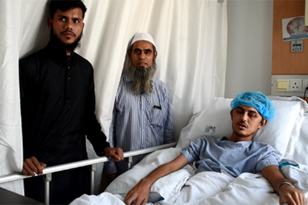 এ্যাপোলোতে সাফল্যের সঙ্গে 'বাইফ্রন্টাল ডিকম্প্রেসিভ ক্র্যানিএকটমি' সম্পন্ন