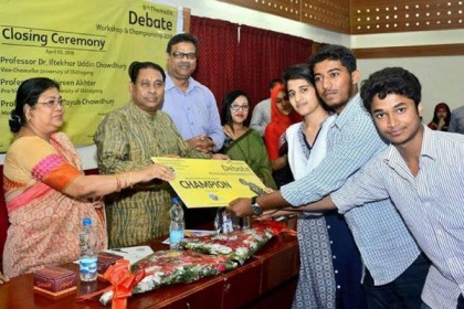 যুক্তিনির্ভর সমাজ প্রতিষ্ঠায় বিতর্কের গুরুত্ব অপরিসীম: চবি উপাচার্য