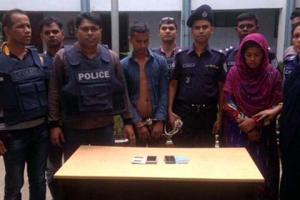 বিশ্বনাথে ডাকাত গ্রেফতার


