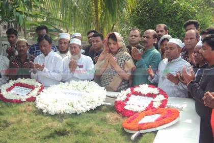 বরিশালের সাবেক মেয়র হিরনের ৪র্থ মৃত্যুবার্ষিকী পালিত