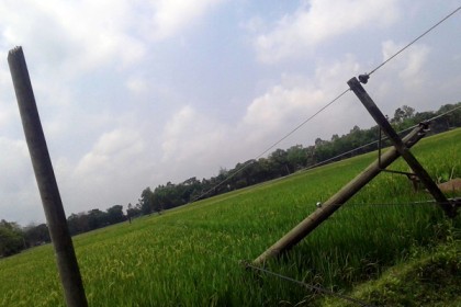 ফুলপুরে খুঁটি ভেঙে বিদ্যুৎবিচ্ছিন্ন

