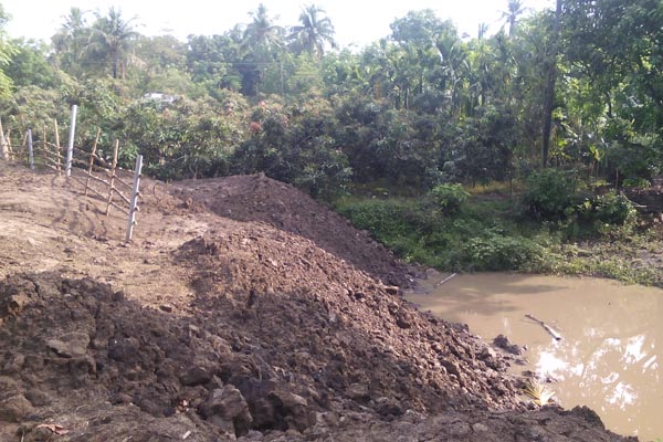 নলডাঙ্গায় যুবলীগ নেতার বিরুদ্ধে মন্দিরের জমি দখলের অভিযোগ 

