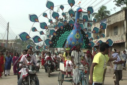 নানা আয়োজনে নেত্রকোনায় নববর্ষ উদযাপন