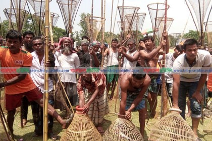 সখীপুরে সৌখিন মৎস্য শিকারিদের মিলনমেলা