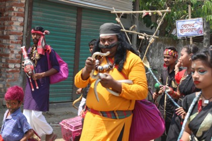 ঝাড়বাড়ী গ্রামের বৈশাখ