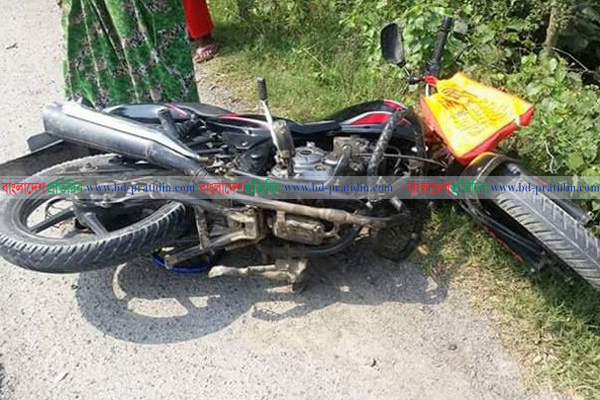 ট্রাকের চাপায় মোটরসাইকেল আরোহী নিহত