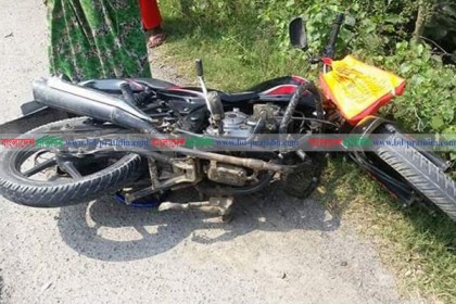 ট্রাকের চাপায় মোটরসাইকেল আরোহী নিহত