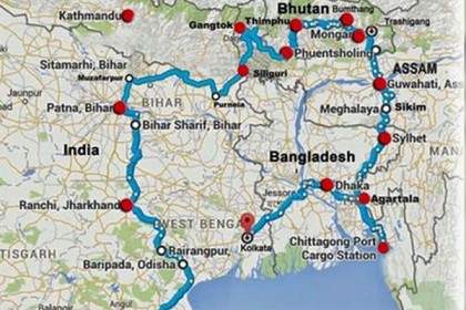 বাংলাদেশ-ভারত-নেপালের মধ্যে বাস চলাচল শুরু ২৩ এপ্রিল