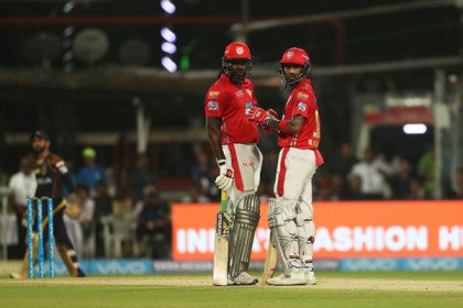গেইল-রাহুল ঝড়ে কলকাতাকে হারাল পাঞ্জাব