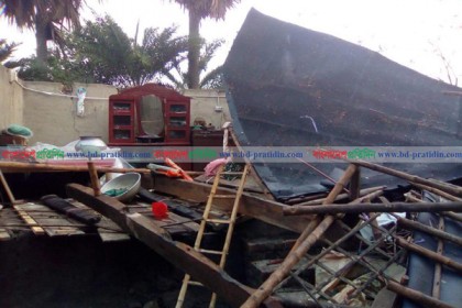 সাতক্ষীরায় কালবৈশাখী ঝড়ে নিহত ১